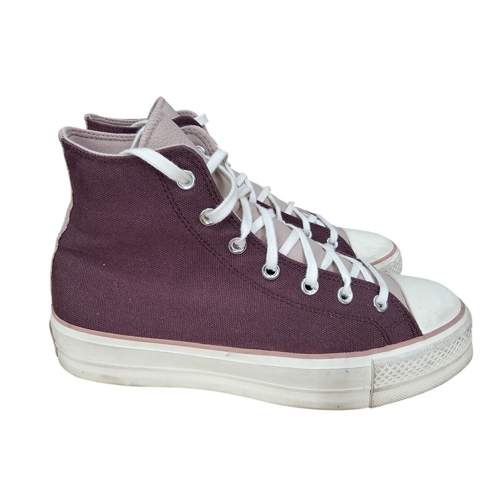 Converse Chuck Taylor All Star Lift Sneakers Womens 11 High Burgundy Platform